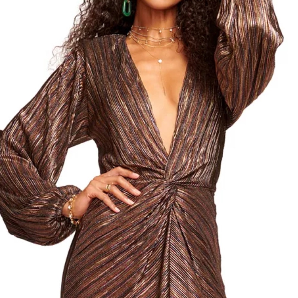 Ramy Brook Shimmering Multicolor Dress